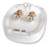 Corazón con Cubic de Oro 18k con tic laminado (código: 784) - comprar online