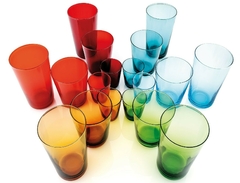 Vasos Italianos aguax 6 Transparente en internet