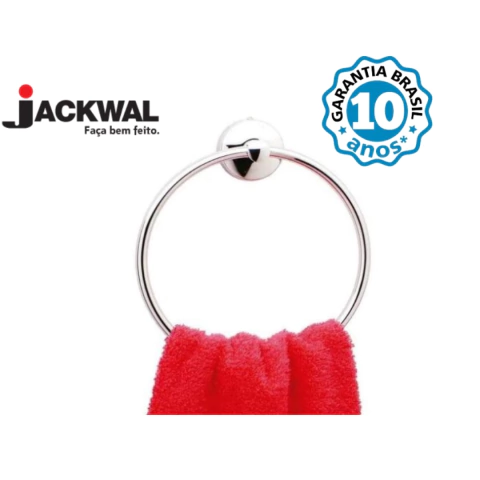 Porta Toalha Argola 17cm Standard Jackwal