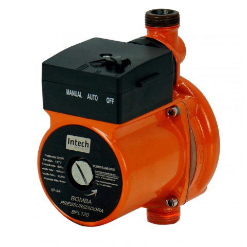Bomba Pressurizadora 120w BFL120 1800l/h 220V Intech