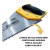 Serrote Profissional 18" Tripla Afiação Cabo Plástico Amarelo e Preto Fertak - comprar online