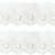 Bordado inglês liso branco 5cm x 13,7m