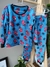 Pijama em Fleece Homem Aranha