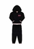 Conjunto em Fleece com Jaqueta de Zíper