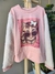 Blusa com Mangas em Pêlo