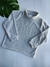 Blusa em Bouclê Cinza Mescla