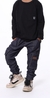 Calça Cargo Malha imita Jeans