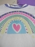 Blusa Arco Íris Semi Cropped - comprar online