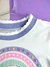 Blusa Arco Íris Semi Cropped na internet