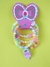Conjunto com 4 pulseiras de elástico