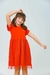 Vestido em Cotton com Tule - comprar online