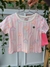 Conjunto Blusa Cropped Coração e Short - Estilo dos Baixinhos