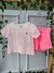 Conjunto Blusa Cropped Coração e Short