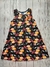 Vestido Estampado em Algodão