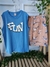 Conjunto Fun com Regata e Bermuda em Tactel