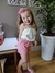 Conjunto cropped regata babado e short em crepe - comprar online