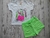 Conjunto com blusa em paetê reversível e short em moletinho com bolsos