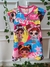 Vestido manga curta em malha fria Boneca Laço