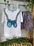 Conjunto camiseta e bermuda em moletinho Binóculo