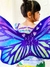 Vestido Temático com Asas de Borboleta Roxo na internet