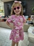Conjunto em Crepe de Seda com Short Imita Saia na internet
