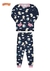 Pijama Moletom Felpado Coruja Marinho Brilha no escuro - comprar online