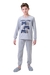 Pijama em Meia Malha com Estampa Brilha no Escuro - comprar online