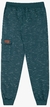 Calça de Moletom Jet com Bolso e Plaquinha Aplicada - Infantil - Verde