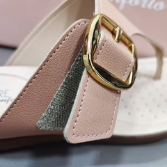 SANDÁLIA MODARE COM VELCRO 7125.253 - Nude na internet