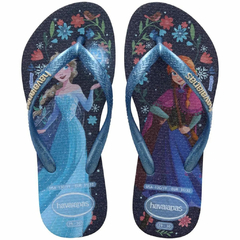 CHINELO HAVAIANAS INFANTIL PRINCESAS - Azul - Azul lavanda