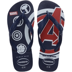 CHINELO HAVAIANAS TOP MARVEL LOGO - Marinho/Marinho II