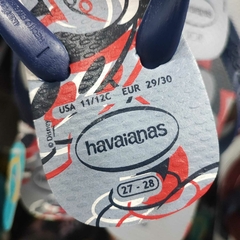 CHINELO HAVAIANAS KIDS TOP DISNEY - Azul Vento - loja online