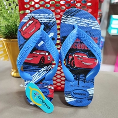 CHINELO HAVAIANAS KIDS CARS - Azul Estrela - comprar online