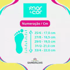 BABUCHE KIDS MAR E COR AQUARELA 104.006.033 - Preto / Vermelho - loja online