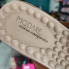 TAMANCO DE REFLEXOLOGIA MODARE 7142.106 - Camel - SHOPPING DAS SANDÁLIAS