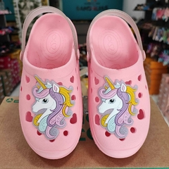 BABUCHE KIDS MAR E COR AQUARELA 103.001.104 - Rosa - comprar online