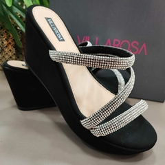 TAMANCO ANABELA CRISTAL VILLA ROSA 1029.20764 - Preto - comprar online