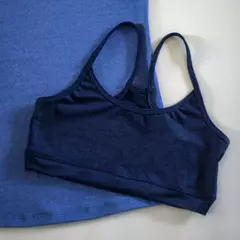 Top Azul Jaspeado - comprar online