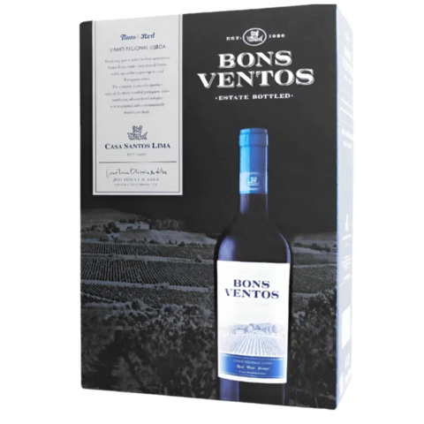 Vinho Tinto Por Bon Ventos Bag in Box 3 litros