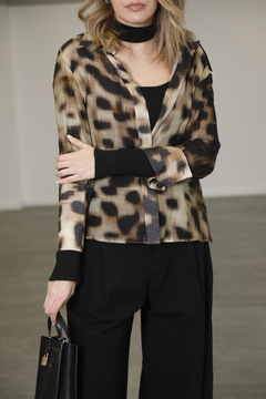Camisa animal print MASSIMO DUTTI