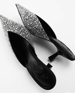 Sandalias brillos MANGO