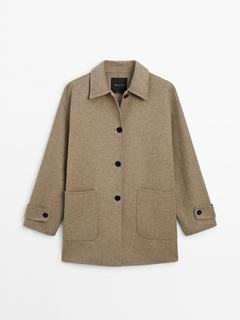 Abrigo bolsillo MASSIMO DUTTI