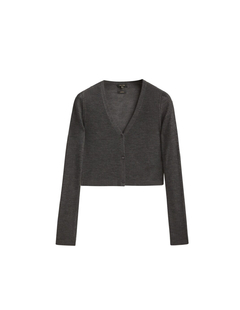 Cardigan gris MASSIMO DUTTI - comprar online
