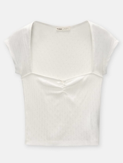 Top pointelle PULL AND BEAR - comprar online