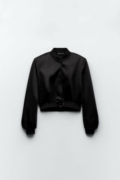 Campera bomber saten ZARA - comprar online