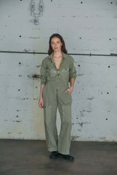 Jumper verde PULL AND BEAR