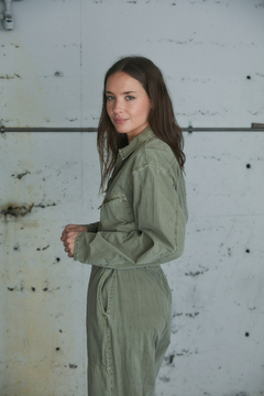 Jumper verde PULL AND BEAR en internet