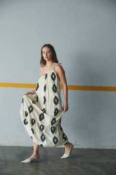 Vestido asimetrico ZARA