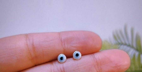 Brinco Olho Grego Claro P