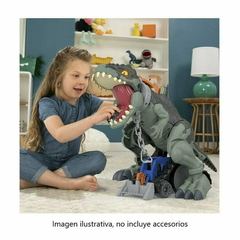 figura de acción MATTEL jurassic world dinosaurio mega rugido salvaje - comprar en línea